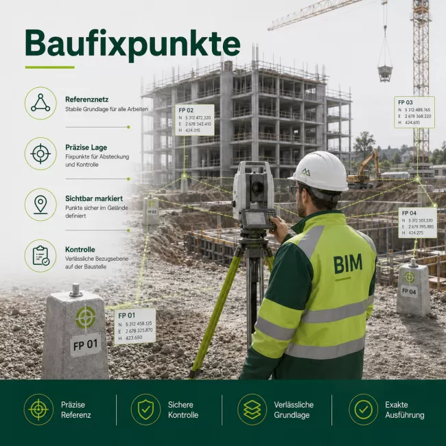Baufixpunkte - Vermflex GmbH